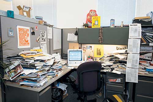 office clutter